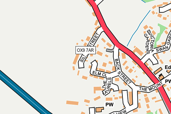 OX9 7AR map - OS OpenMap – Local (Ordnance Survey)