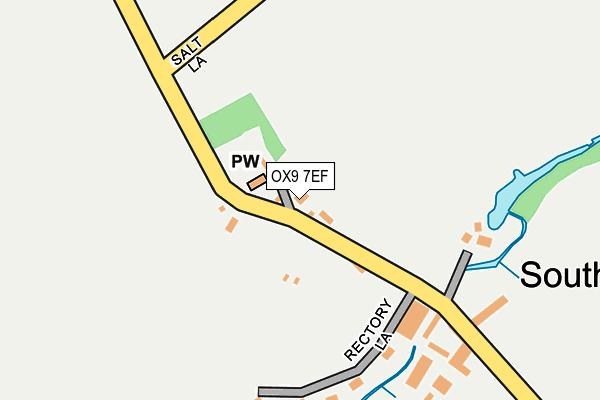 OX9 7EF map - OS OpenMap – Local (Ordnance Survey)