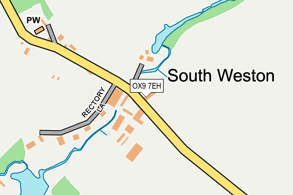 OX9 7EH map - OS OpenMap – Local (Ordnance Survey)