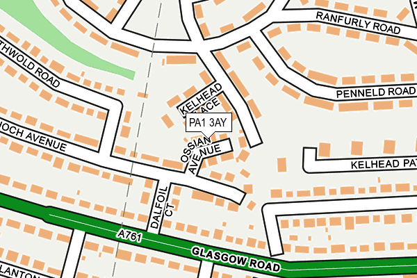 Map of MOMAGS KIDS CLUB LIMITED at local scale
