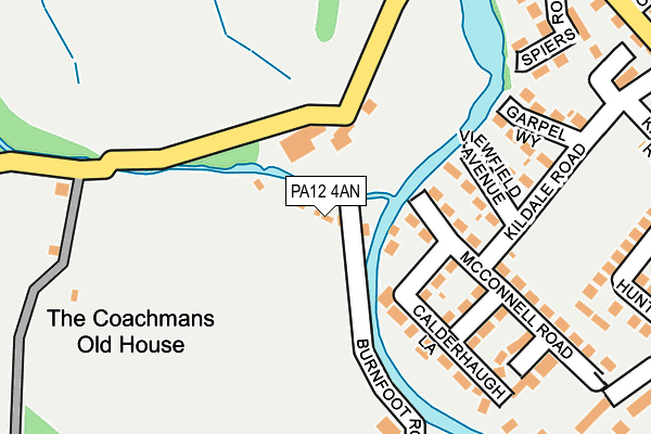Map of STONEBRIDGE ESTATES LIMITED at local scale