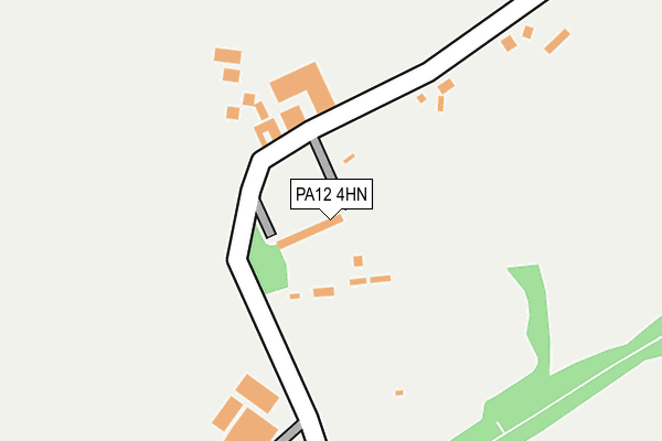 PA12 4HN map - OS OpenMap – Local (Ordnance Survey)