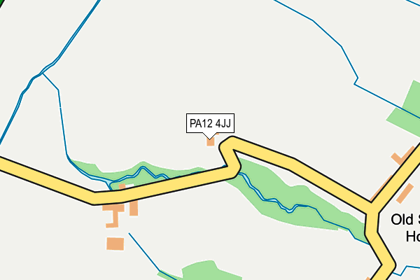 PA12 4JJ map - OS OpenMap – Local (Ordnance Survey)