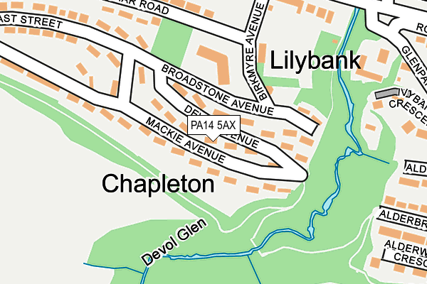 Map of DOGKAYTION LTD at local scale