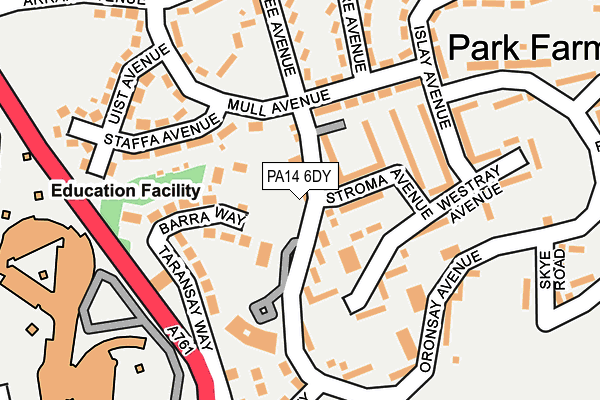 Map of MARTY BATHROOM SPECIALIST LIMITED at local scale