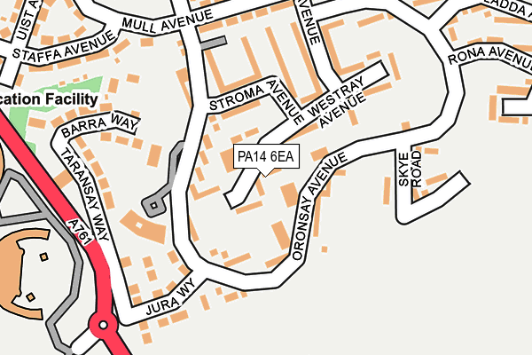 Map of MCGEOGHEGAN OFFSHORE LIMITED at local scale