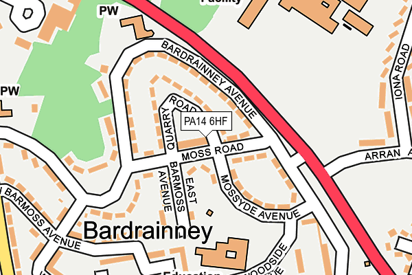 Map of SAM SUPERSTORE LIMITED at local scale