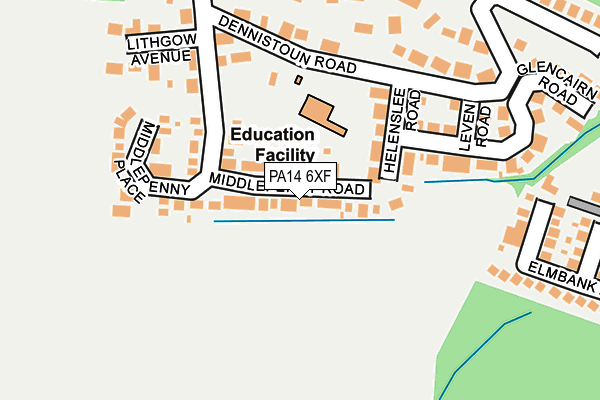 Map of CALLIACH ESTATES LIMITED at local scale
