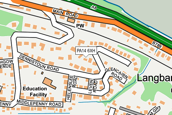 Map of AGILIDEA PROPERTY LTD at local scale