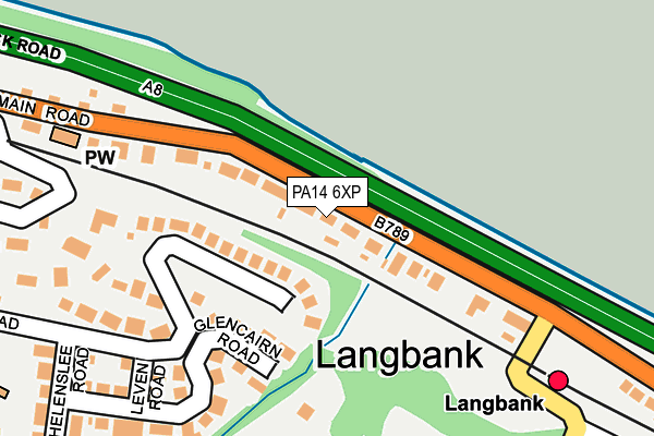 Map of MARK DAVIDSON SERVICES LTD at local scale