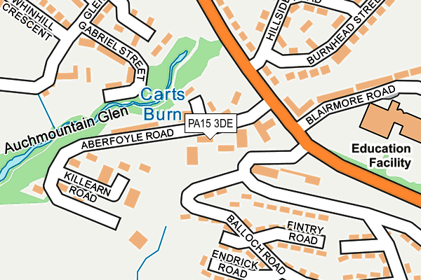 Map of M DARRAH & SONS LTD. at local scale