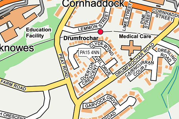 Map of DUFFY & CO. FM & BUSINESS SERVICES LTD at local scale