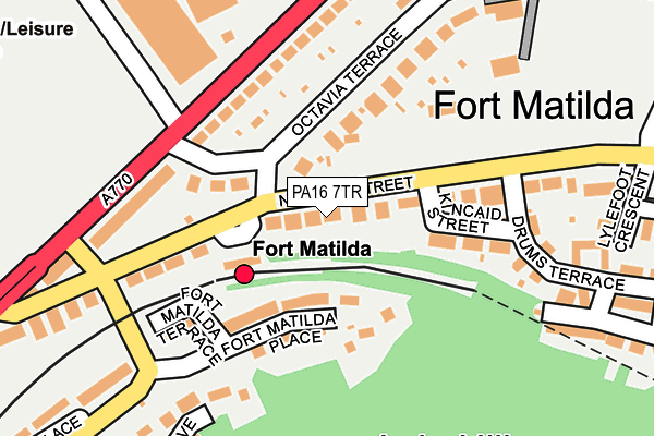 Map of MARTURANO HOMES LTD at local scale