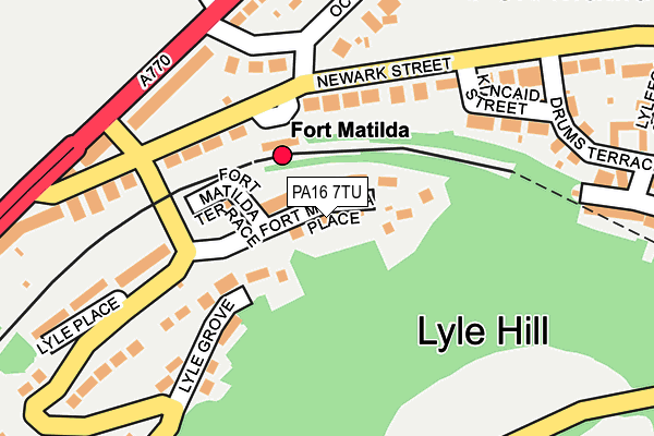 Map of ARIA ELECTRICAL LIMITED at local scale