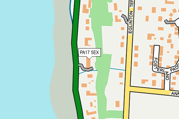 PA17 5EX map - OS OpenMap – Local (Ordnance Survey)