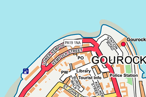 Map of GTM CONSULTANCY LTD at local scale