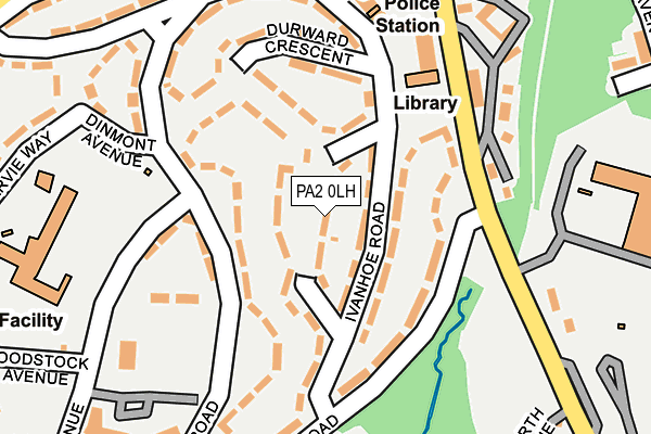 PA2 0LH map - OS OpenMap – Local (Ordnance Survey)