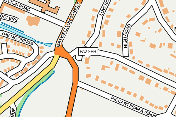 PA2 9PH map - OS OpenMap – Local (Ordnance Survey)