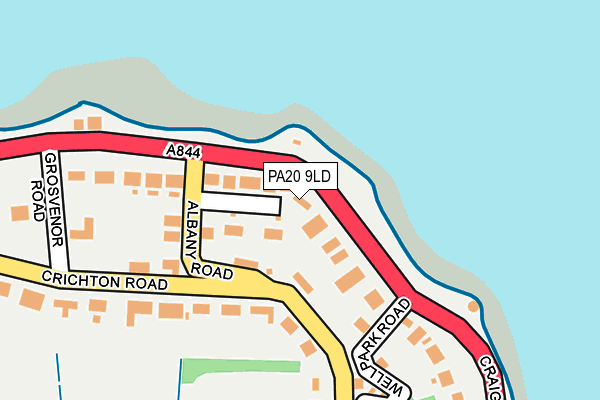 PA20 9LD map - OS OpenMap – Local (Ordnance Survey)