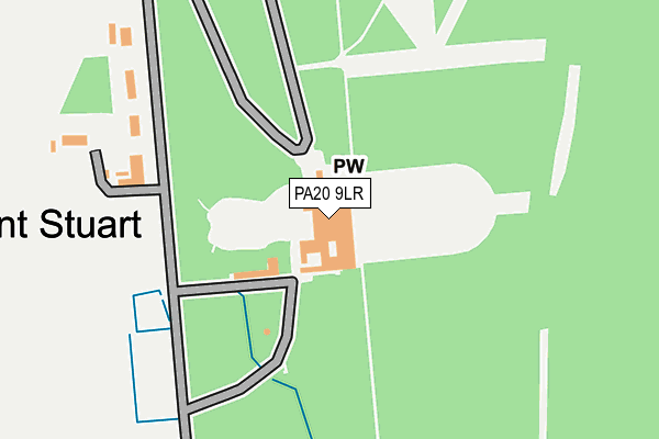 PA20 9LR map - OS OpenMap – Local (Ordnance Survey)