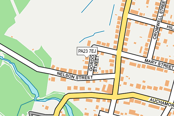 PA23 7EJ map - OS OpenMap – Local (Ordnance Survey)