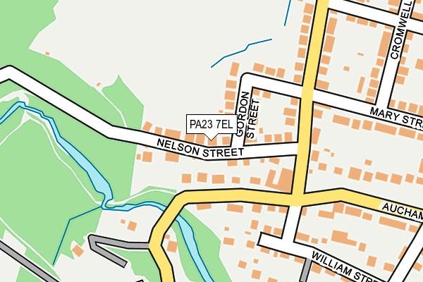 PA23 7EL map - OS OpenMap – Local (Ordnance Survey)