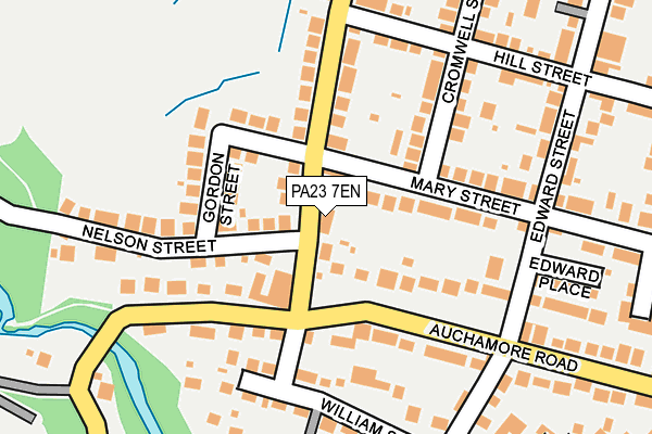 PA23 7EN map - OS OpenMap – Local (Ordnance Survey)