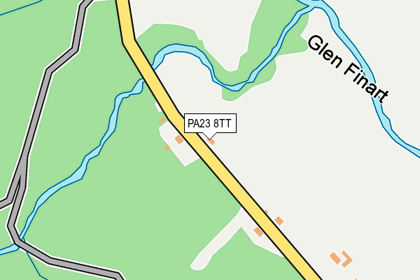 PA23 8TT map - OS OpenMap – Local (Ordnance Survey)
