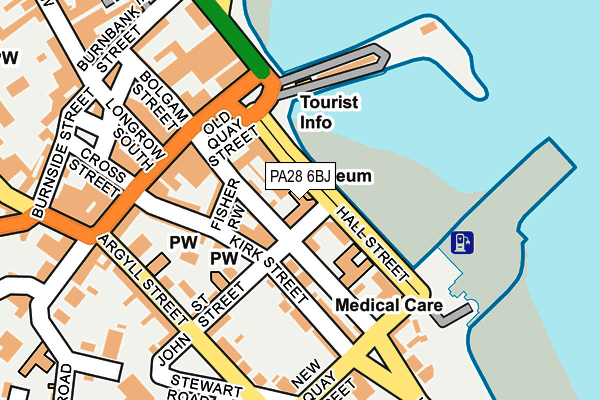 PA28 6BJ map - OS OpenMap – Local (Ordnance Survey)