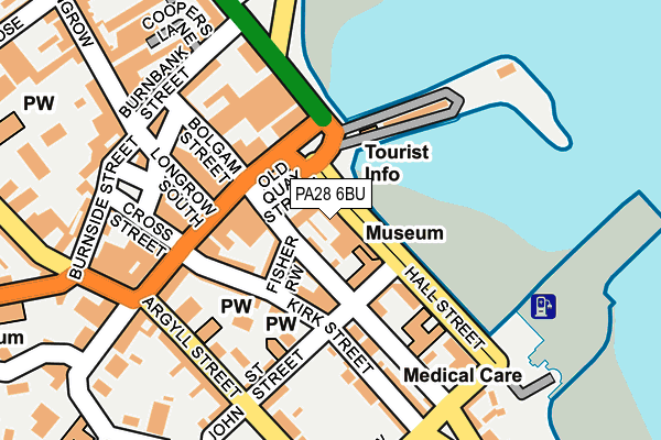 PA28 6BU map - OS OpenMap – Local (Ordnance Survey)