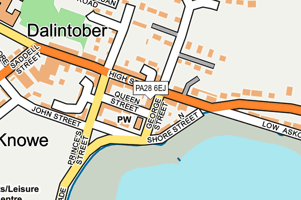 PA28 6EJ map - OS OpenMap – Local (Ordnance Survey)