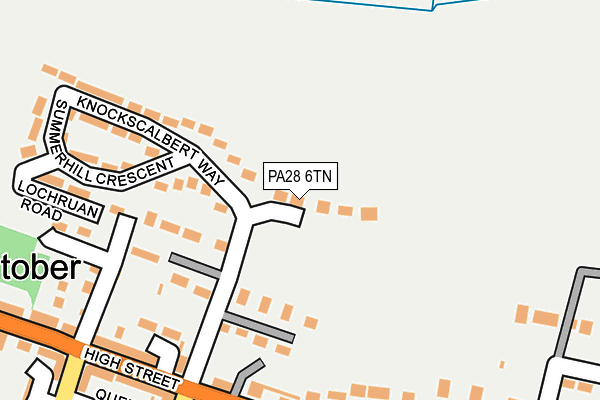 PA28 6TN map - OS OpenMap – Local (Ordnance Survey)