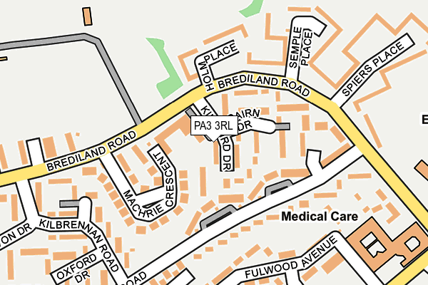 Map of JAKLEAN HEALTH LTD at local scale