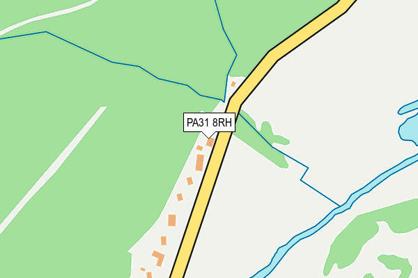 PA31 8RH map - OS OpenMap – Local (Ordnance Survey)