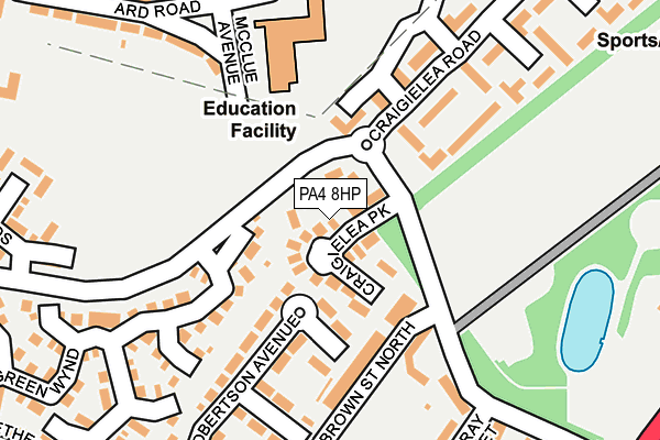 Map of TALILENT LIMITED at local scale