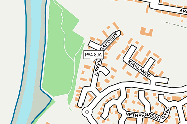 Map of CHELSEA'S BROWS LIMITED at local scale