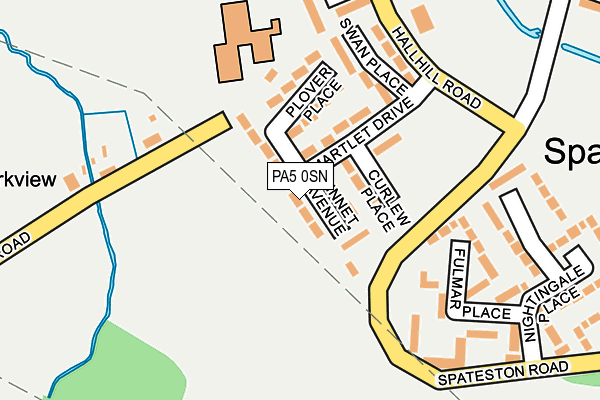 PA5 0SN map - OS OpenMap – Local (Ordnance Survey)