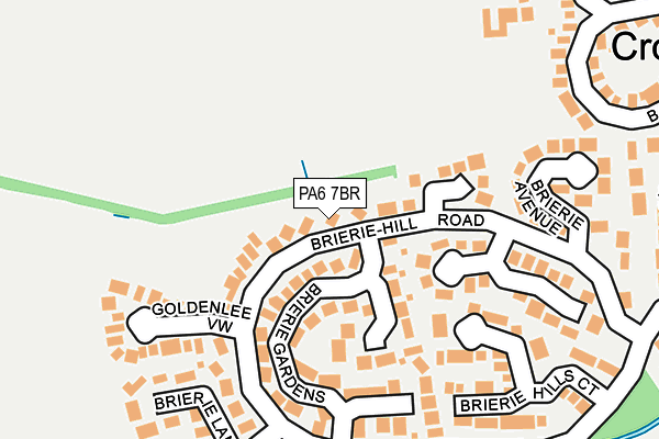 PA6 7BR map - OS OpenMap – Local (Ordnance Survey)