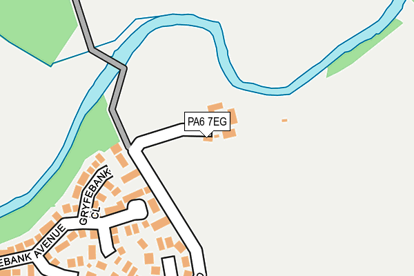 PA6 7EG map - OS OpenMap – Local (Ordnance Survey)