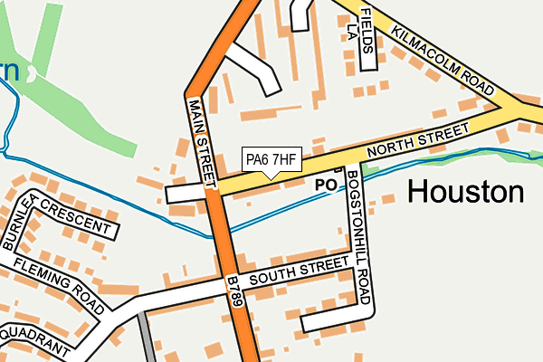 PA6 7HF map - OS OpenMap – Local (Ordnance Survey)