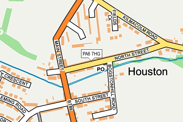 PA6 7HG map - OS OpenMap – Local (Ordnance Survey)