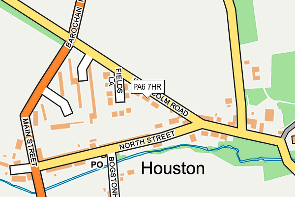 PA6 7HR map - OS OpenMap – Local (Ordnance Survey)