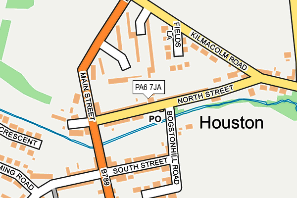 PA6 7JA map - OS OpenMap – Local (Ordnance Survey)