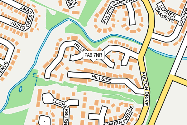 PA6 7NR map - OS OpenMap – Local (Ordnance Survey)