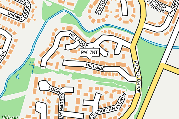 PA6 7NT map - OS OpenMap – Local (Ordnance Survey)