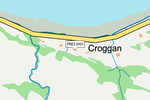 PA63 6AH map - OS OpenMap – Local (Ordnance Survey)