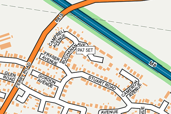 Map of CLEM DURBER LOGISTICS LTD at local scale