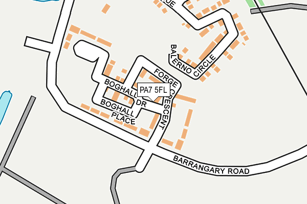 PA7 5FL map - OS OpenMap – Local (Ordnance Survey)