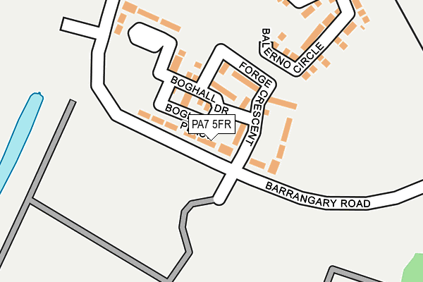 PA7 5FR map - OS OpenMap – Local (Ordnance Survey)
