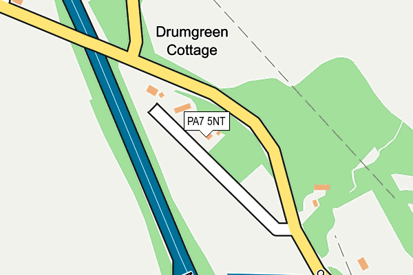 PA7 5NT map - OS OpenMap – Local (Ordnance Survey)